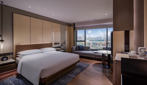 Habitación Business, 1 cama de matrimonio grande, vistas a la ciudad