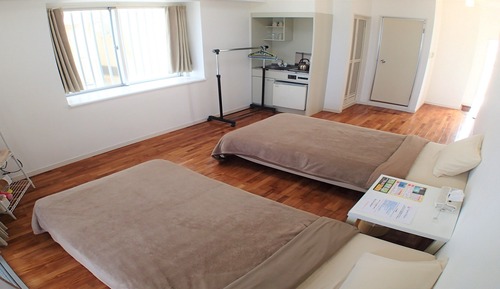 Habitación con 2 camas individuales, no fumadores, vistas al mar