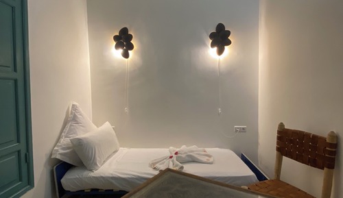 Habitación con 1 cama doble o 2 individuales