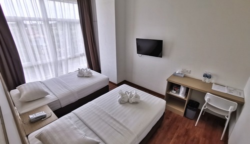 Habitación superior con 2 camas individuales