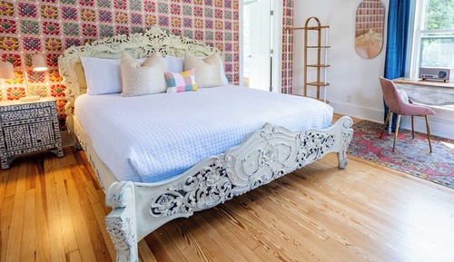 Habitación estándar doble, 1 cama de matrimonio grande, vistas a la montaña (Room 2)