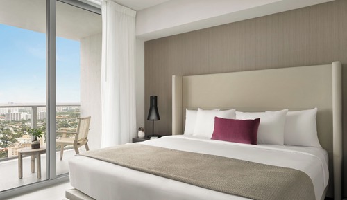 Ático, 1 cama de matrimonio grande con sofá cama, vistas a la ciudad