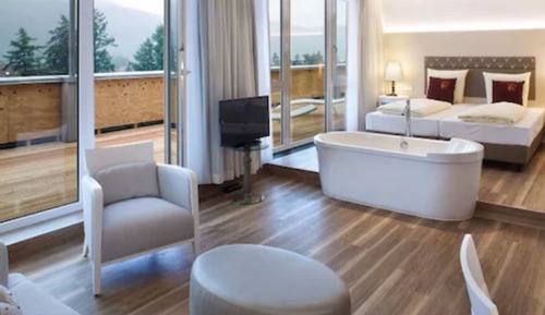 Suite junior, balcón
