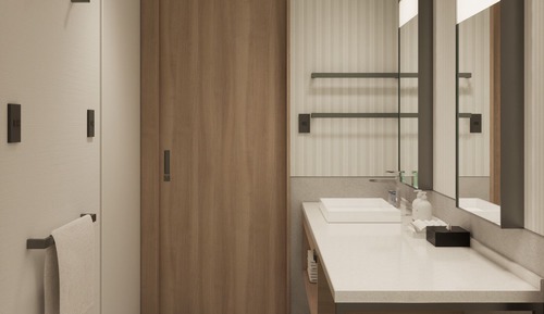 Habitación Premium, varias camas, balcón (Private Hot Spring)