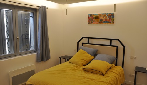 Habitación individual Confort, baño privado, vistas al patio (Picholine)