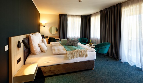 Suite estudio familiar, balcón