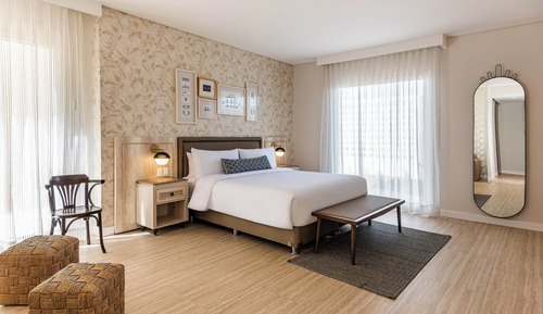 Suite junior, 1 cama de matrimonio grande con sofá cama, no fumadores