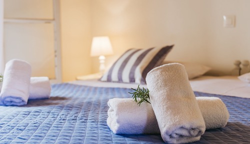 Estudio estándar, 1 cama doble o 2 individuales, cocina básica