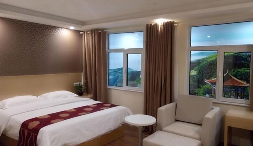 Habitación superior, 1 cama de matrimonio grande