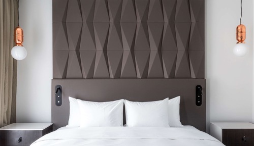 Habitación superior, 1 cama de matrimonio grande