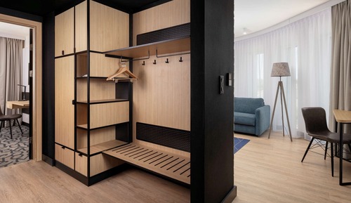 Apartamento, cocina (Work & Relax area)