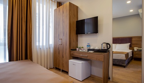 Habitación superior, balcón, vistas al mar
