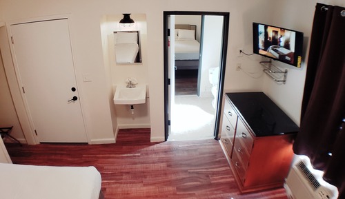 Habitación Deluxe, 1 cama doble, no fumadores, baño compartido (10)