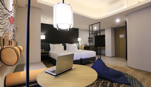 Habitación ejecutiva con 2 camas individuales