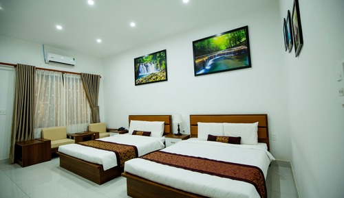 Habitación estándar doble, 2 camas de matrimonio