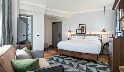 Suite junior, 1 cama de matrimonio grande, terraza