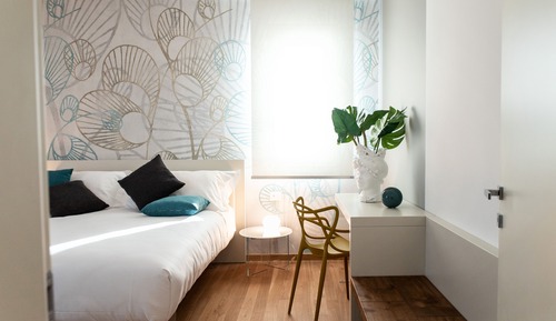 Apartamento, 1 habitación, cocina básica, planta baja