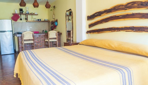 Habitación Deluxe, 1 cama de matrimonio grande, piscina privada