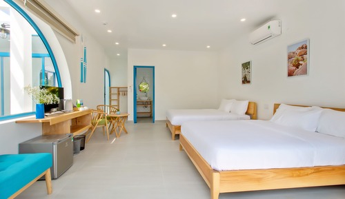 Habitación familiar, balcón