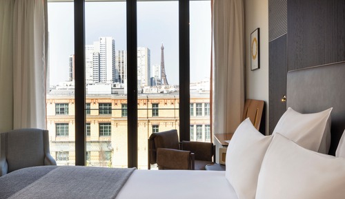Habitación Deluxe doble (Grise vue Tour Eiffel)