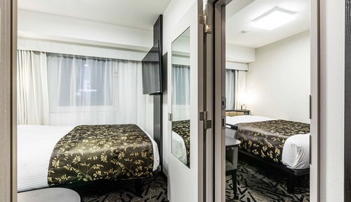 Habitación, no fumadores (1bed×1bed,connectingroom 3people)