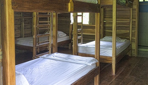 Cabaña básica, baño privado