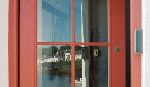 Casa de campo de lujo, baño privado, vistas al puerto (Quay Cottage )