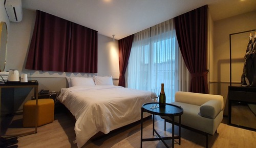 Habitación, terraza (Premium, Front View)