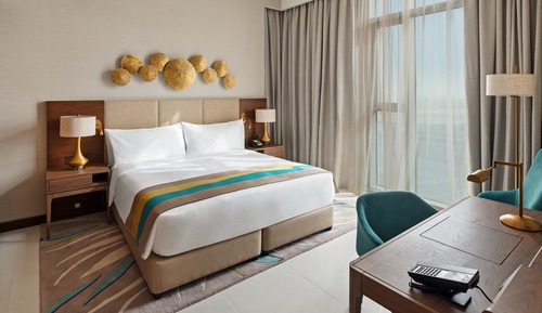 Room With Park Access for 2 guests: IMG Worlds of Adventure or Dubai Parks (book 1 day in advance)