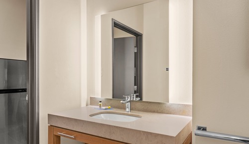 Suite estudio, 1 cama de matrimonio grande, ducha adaptada (Mobility)