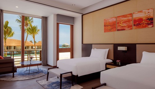 Dúplex, 3 habitaciones, piscina privada, frente a la playa (50% off transfers for 3nights & above)