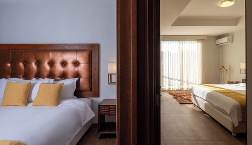 Apartamento superior, 2 camas de matrimonio, vistas a la ciudad