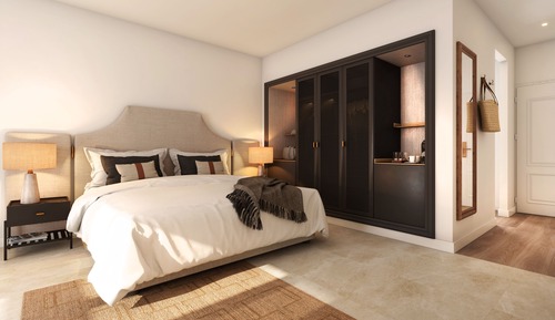 Habitación individual, vistas al jardín