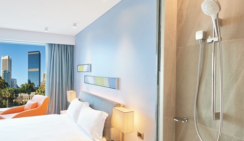 Habitación, 1 cama de matrimonio grande, accesible para personas con discapacidad