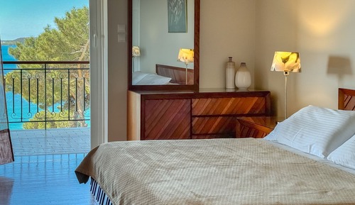 Apartamento superior, 3 habitaciones, balcón, vistas al mar