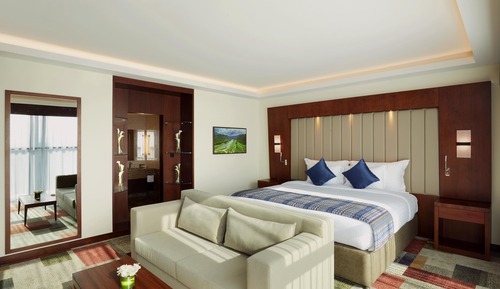 Suite presidencial, no fumadores, vistas parciales al mar