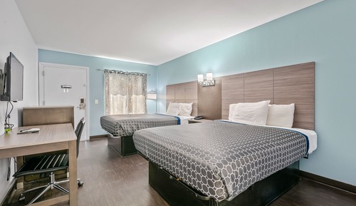 Habitación estándar, 2 camas de matrimonio, no fumadores