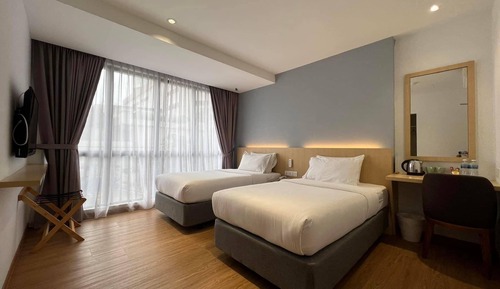 Habitación superior con 2 camas individuales