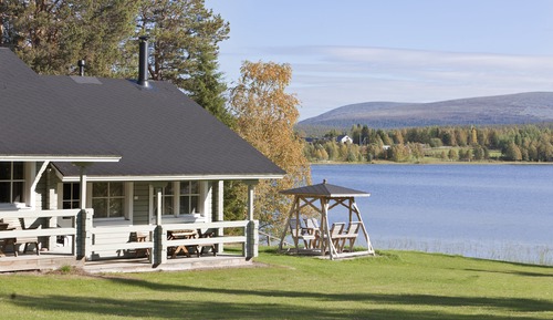 Estudio, sauna, vistas parciales al lago (35 m2)