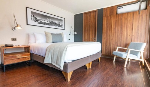 Ático, 1 cama de matrimonio grande, terraza