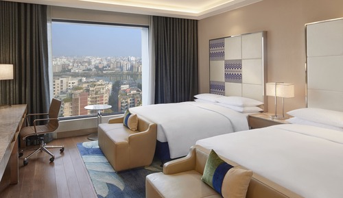 Habitación Club, 2 camas individuales, vistas a la ciudad