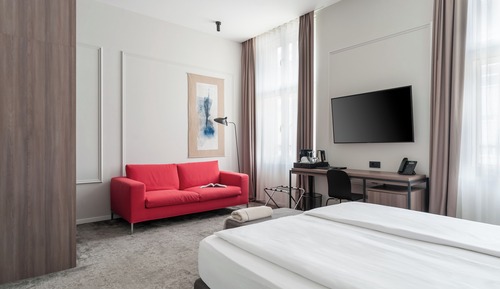 Habitación superior, 1 cama de matrimonio grande