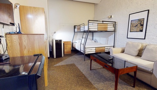 Estudio estándar, baño compartido