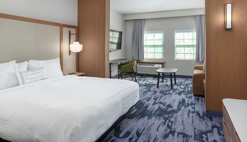 Suite, 1 cama de matrimonio grande con sofá cama
