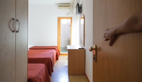 Habitación cuádruple Confort, balcón