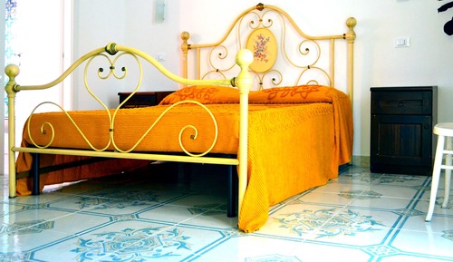 Habitación sénior doble, 1 cama de matrimonio grande, baño privado, vistas al mar