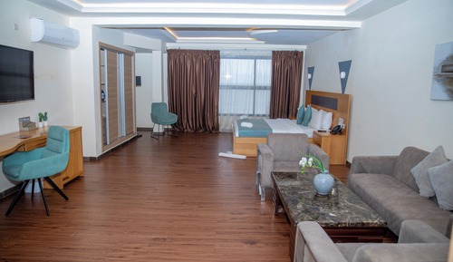 Habitación superior, 1 cama de matrimonio grande, no fumadores, vistas al mar