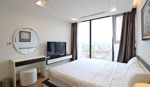 Apartamento Deluxe, 2 habitaciones, no fumadores, en una planta alta