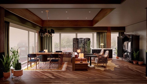 Habitación familiar doble