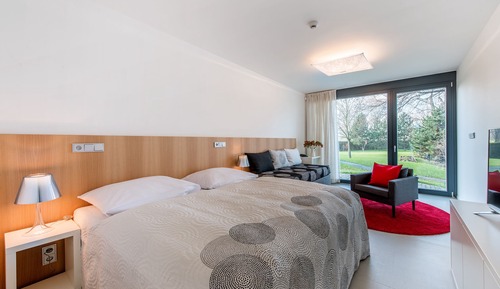 Habitación estándar con 1 cama doble o 2 individuales